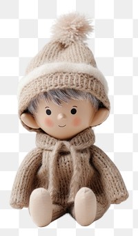 PNG Sweater doll toy representation. 