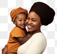 PNG Portrait turban baby affectionate. 