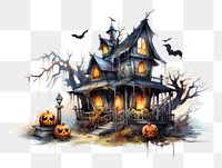 PNG Architecture halloween building house