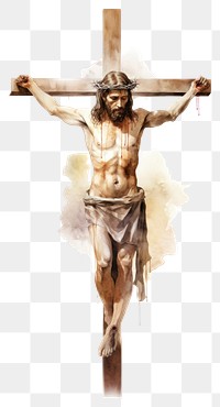 PNG Cross crucifix symbol white background