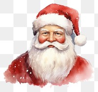 PNG Christmas white background santa claus celebration