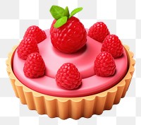 PNG Raspberry dessert cupcake fruit. 