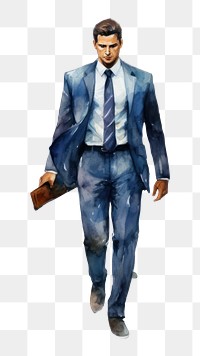 PNG Walking blazer adult tie. AI generated Image by rawpixel.