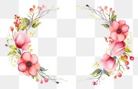 PNG Flower pattern plant rose. AI generated Image by rawpixel.