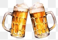 PNG Glass beer drink lager. AI generated Image by rawpixel.