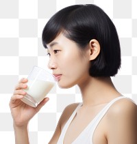 PNG Drinking milk refreshment milkshake. 