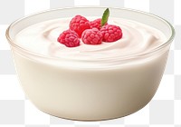 PNG Raspberry dessert cream fruit. 