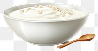 PNG Bowl dessert spoon cream. 