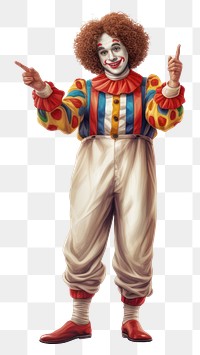 PNG Clown costume transparent background celebration