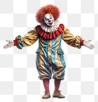 PNG Clown costume transparent background celebration