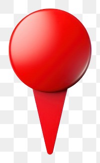 PNG Sphere pin transparent background balloon. AI generated Image by rawpixel.