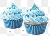 PNG Cupcake dessert icing cream. 