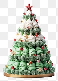 PNG Christmas cake decoration dessert. 