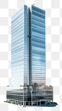 PNG Skyscraper architecture building tower. AI generated Image by rawpixel.