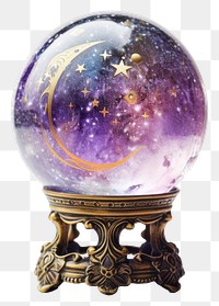 PNG Astronomy crystal sphere purple