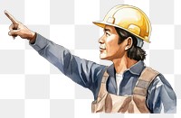 PNG Helmet holding hardhat worker. AI generated Image by rawpixel.