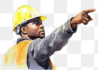 PNG Helmet hardhat worker finger. AI generated Image by rawpixel.