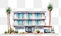 PNG Hotel architecture building house. AI generated Image by rawpixel.