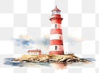 PNG Architecture lighthouse building outdoors. AI generated Image by rawpixel.