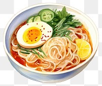 PNG Ramen plate food soup. 