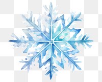 PNG Snowflake white paper christmas