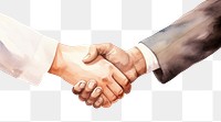 PNG Handshake adult togetherness cooperation. AI generated Image by rawpixel.