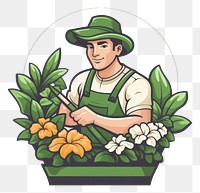 PNG Gardening plant agriculture harvesting. AI generated Image by rawpixel.