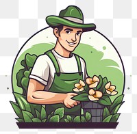 PNG Gardening outdoors agriculture harvesting. AI generated Image by rawpixel.
