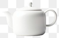 PNG Teapot porcelain white cup. AI generated Image by rawpixel.