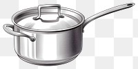 PNG Saucepan appliance aluminum cookware. 