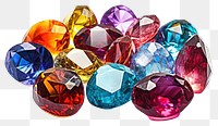 PNG Gemstone jewelry diamond crystal. AI generated Image by rawpixel.