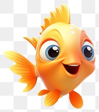 PNG Fish goldfish cartoon animal. 