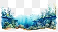 PNG Outdoors aquarium nature ocean. AI generated Image by rawpixel.