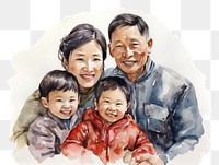 PNG Family portrait adult baby. AI generated Image by rawpixel.