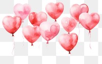 PNG Balloon heart backgrounds pink. 