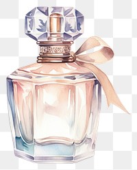 PNG Perfume bottle white background creativity. 