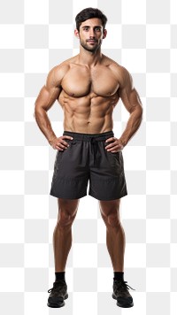 PNG Shorts adult determination bodybuilding. 