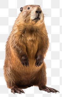 PNG Beaver wildlife animal mammal