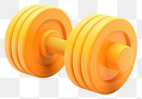 PNG Dumbbell sports wheel transparent background