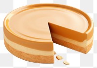 PNG Dessert food transparent background cheesecake. AI generated Image by rawpixel.