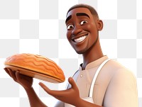 PNG Smiling cartoon adult food. 