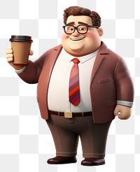 PNG Cup cartoon coffee adult. AI generated Image by rawpixel.