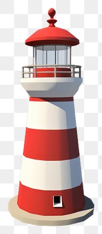 PNG  Architecture lighthouse building tower. AI generated Image by rawpixel.