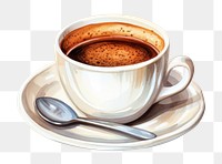 PNG Coffee cup saucer drink. AI generated Image by rawpixel.