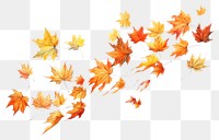 PNG Backgrounds falling autumn leaves
