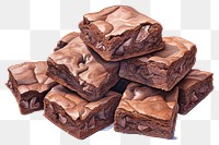 PNG Confectionery chocolate dessert brownie