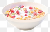 PNG Bowl dessert cereal food. AI generated Image by rawpixel.