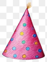 PNG Birthday party hat  