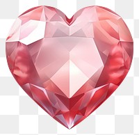 PNG Gemstone jewelry diamond heart. 