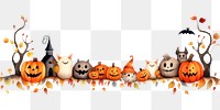 PNG Halloween anthropomorphic jack-o'-lantern celebration